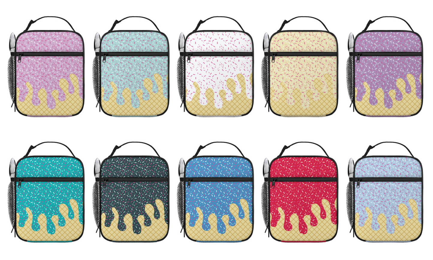Custom Ice Cream Tote Lunch Bag