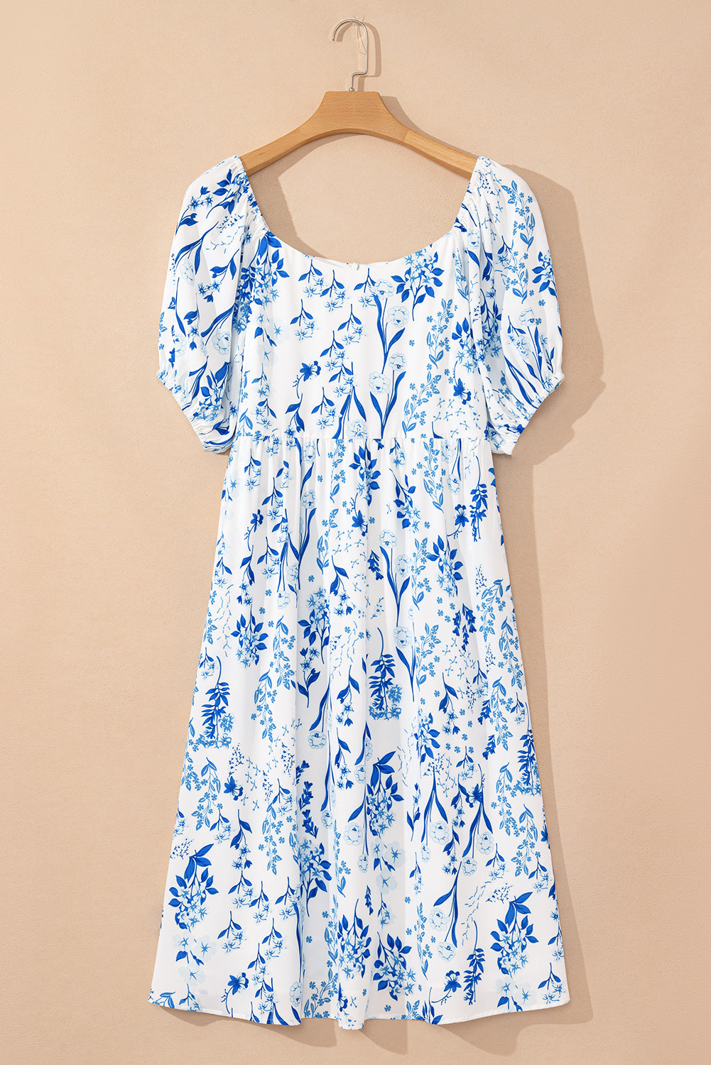Plus Size Floral Midi Dress