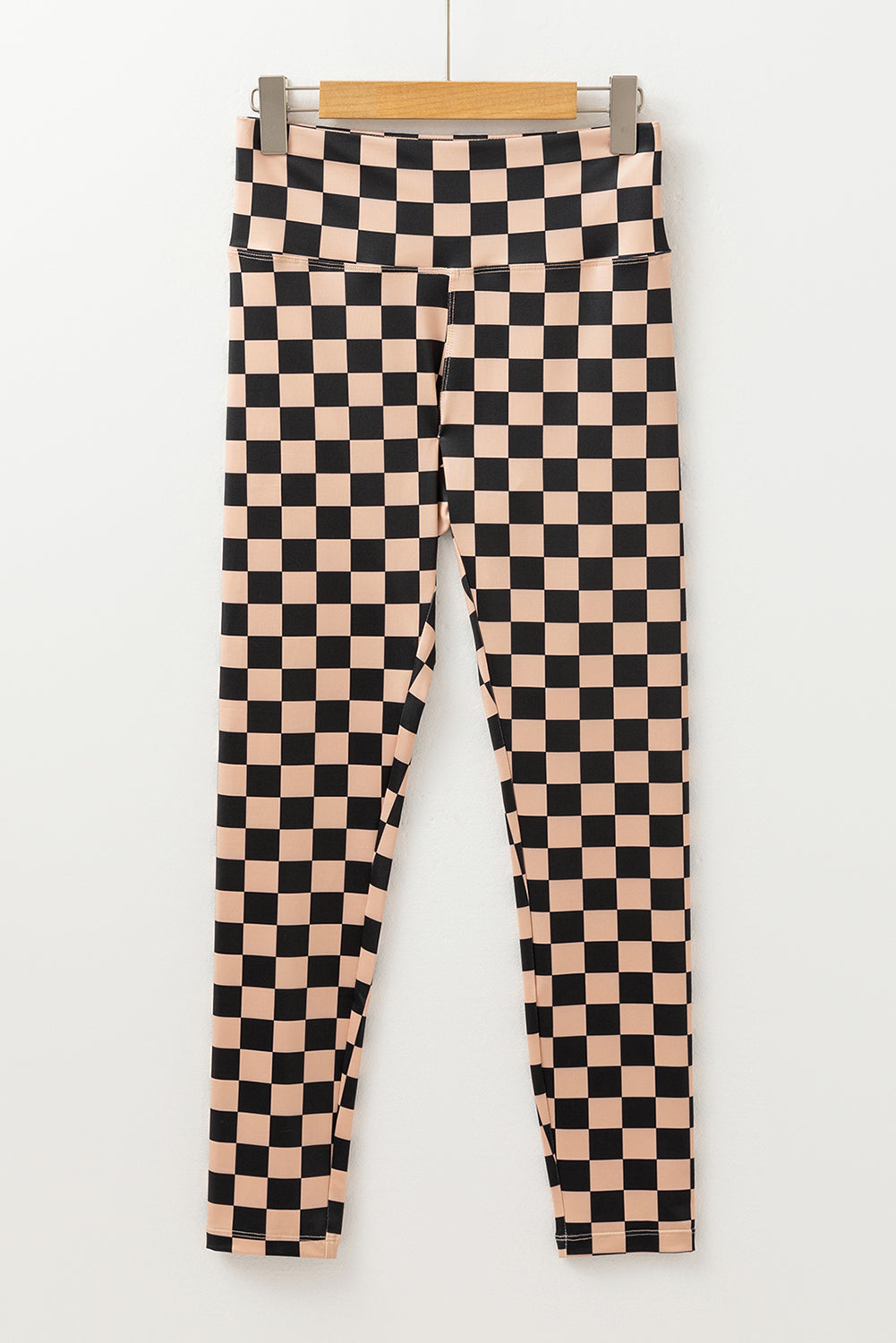 Checkered High Waist Leggings