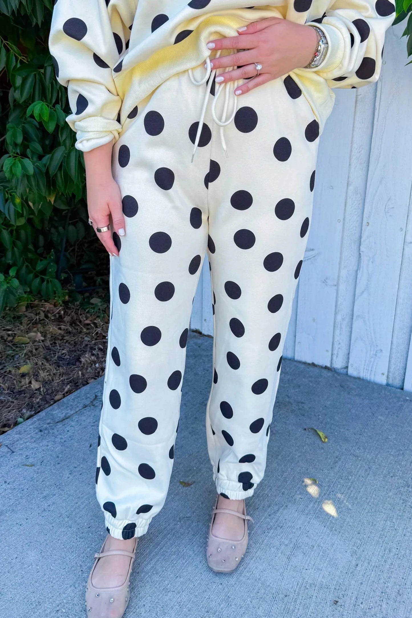 Pullover Drawstring Jogger Pant Set