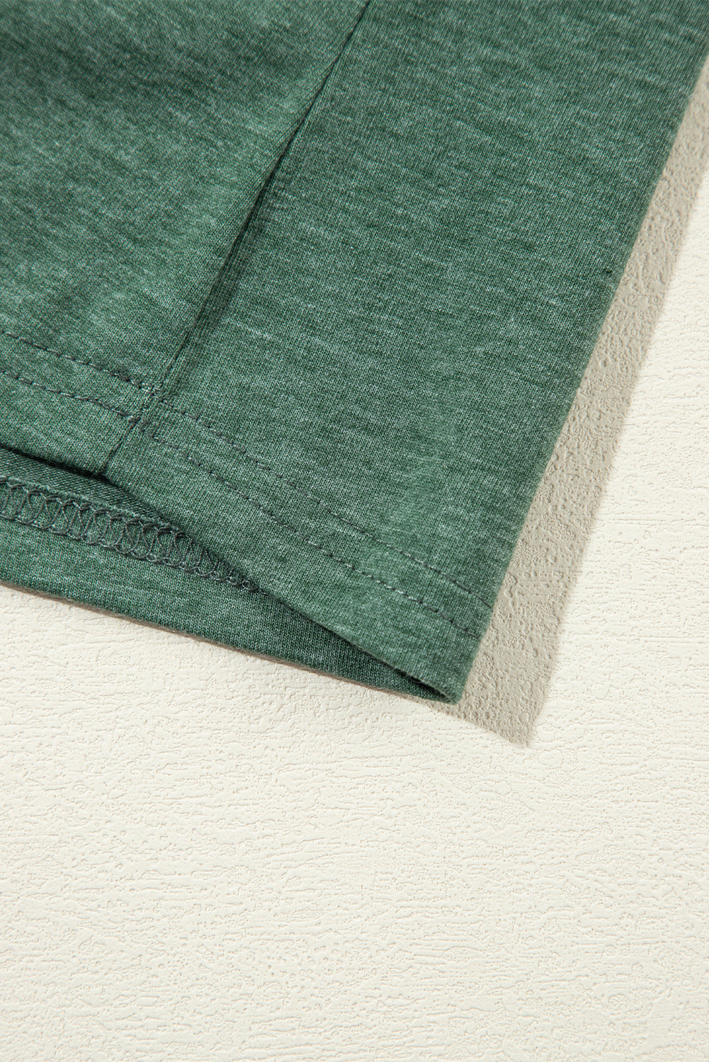 Asymmetric Seam Detail Solid Color Long Sleeve Top