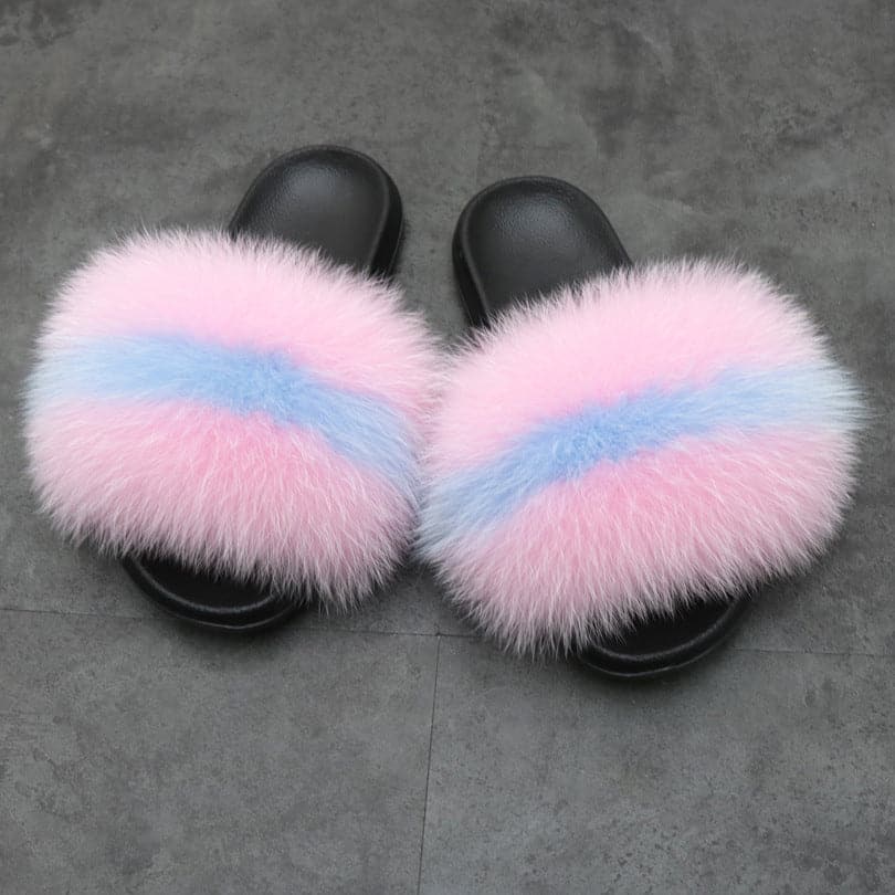 Tiosebon Fur Slippers - KOC