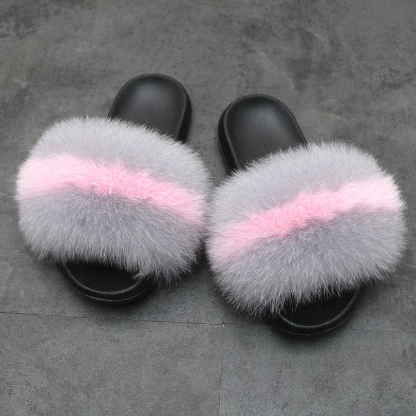 Tiosebon Fur Slippers - KOC