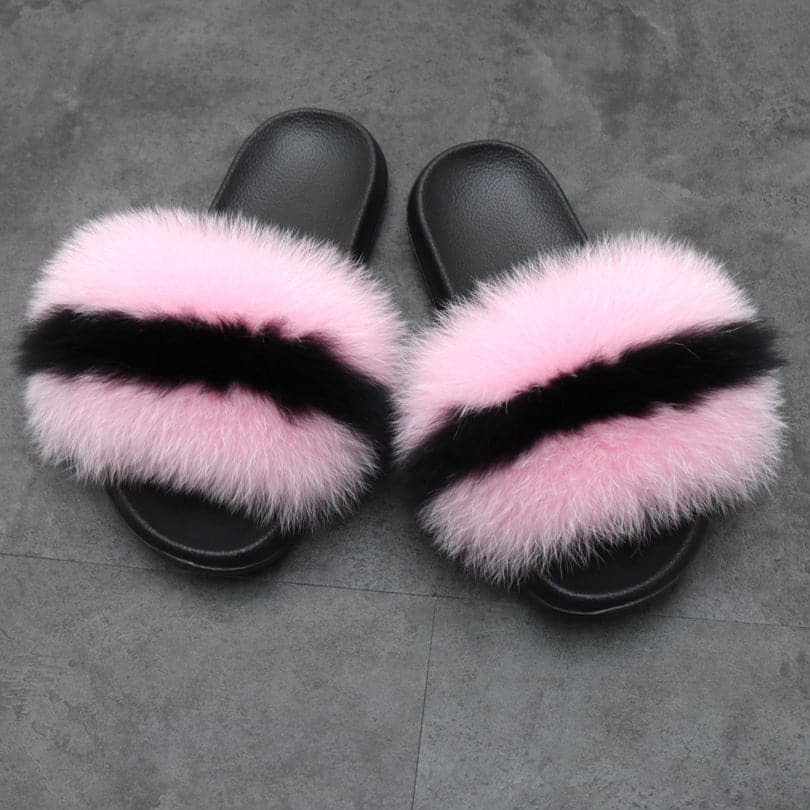 Tiosebon Fur Slippers - KOC