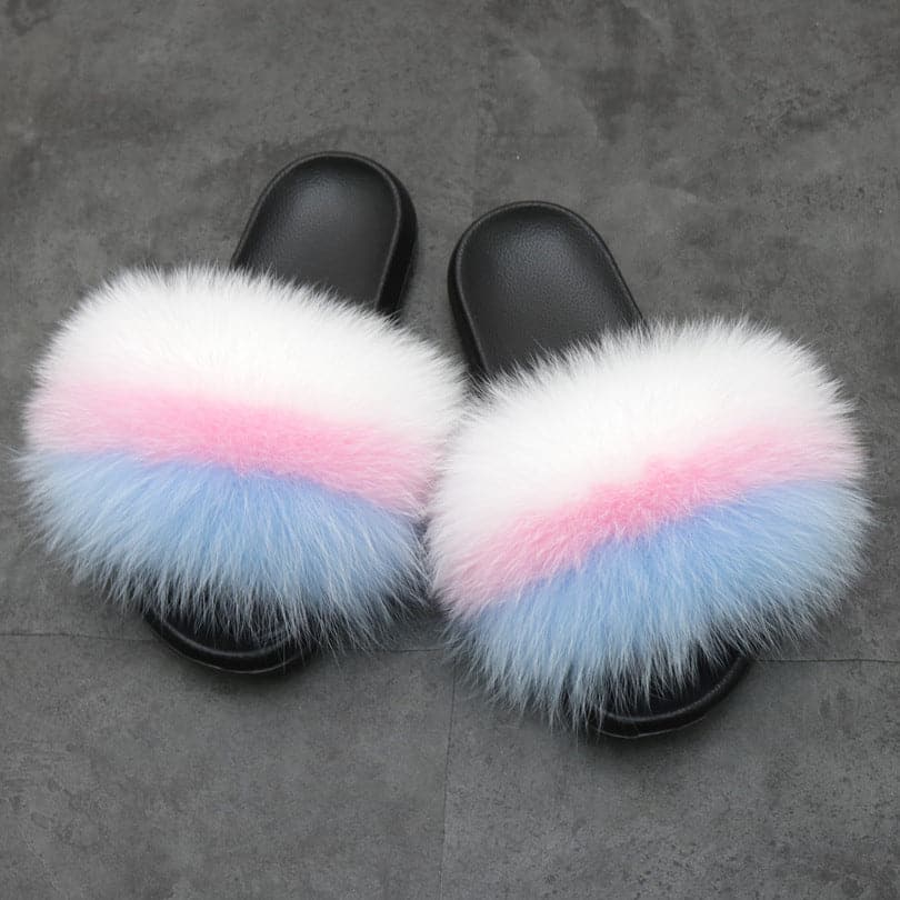 Tiosebon Fur Slippers - KOC