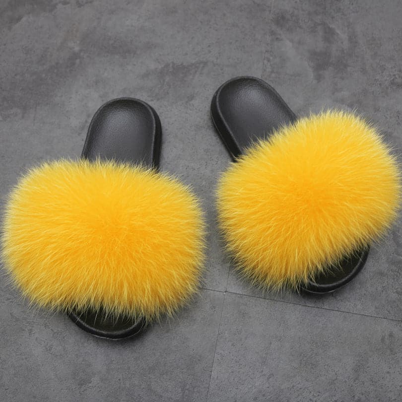 Tiosebon Fur Slippers - KOC