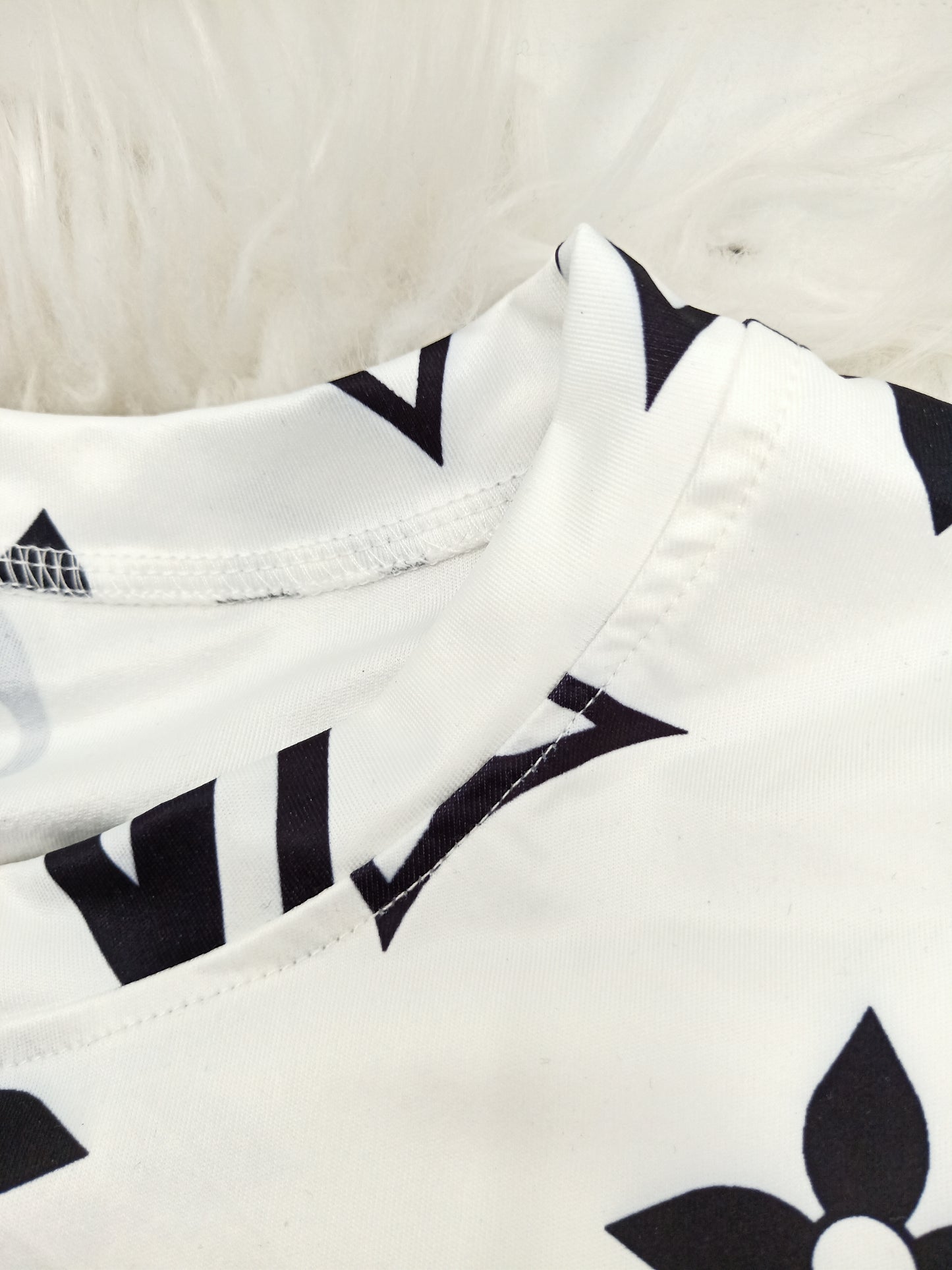 L//v Casual Print Suit
