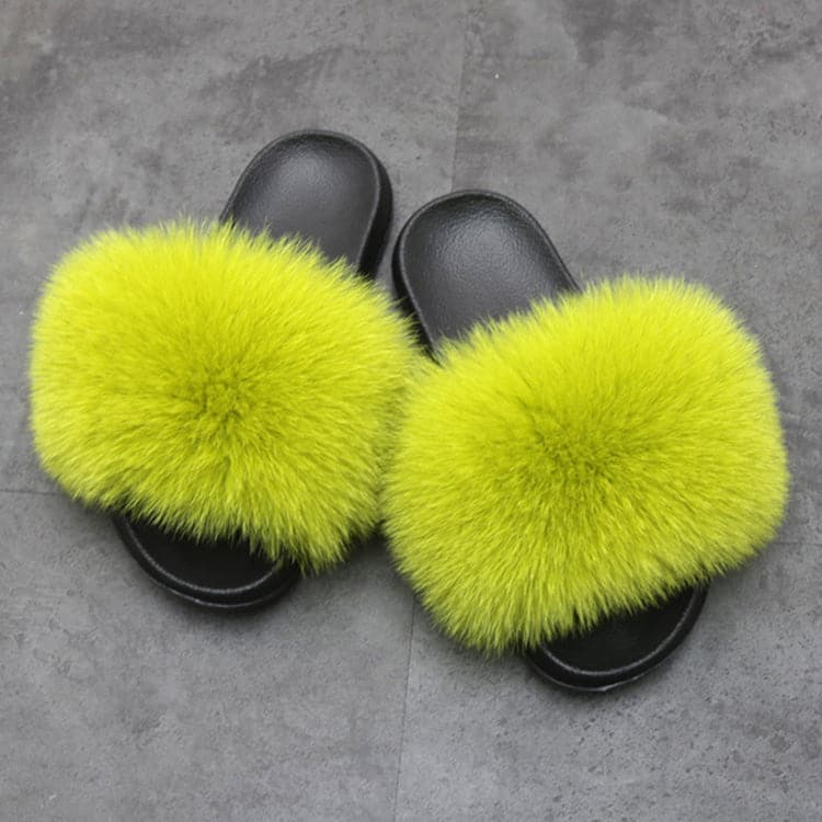 Tiosebon Fur Slippers - KOC
