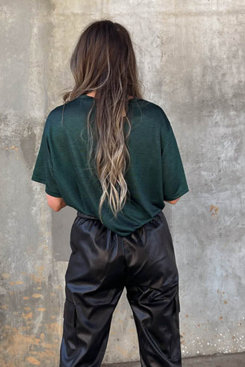 Metallic Chest Pocket T-shirt