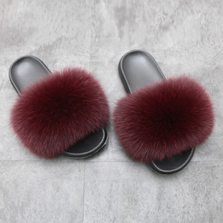 Tiosebon Fur Slippers - KOC