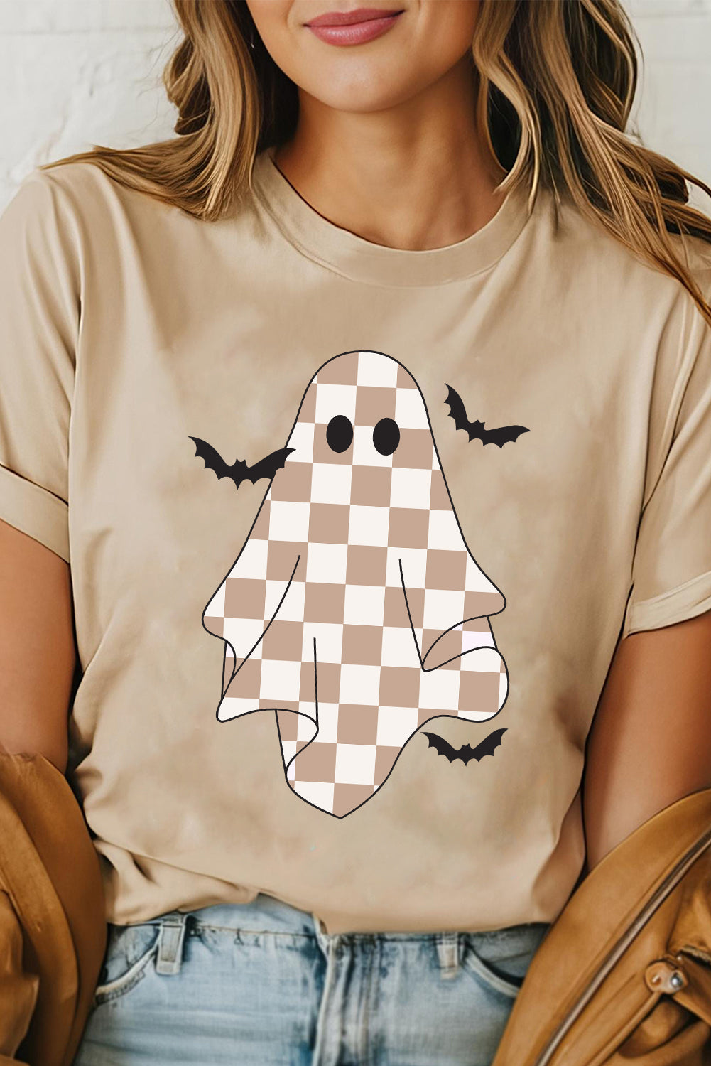 Ghost Bat Halloween Holiday Graphic Tee