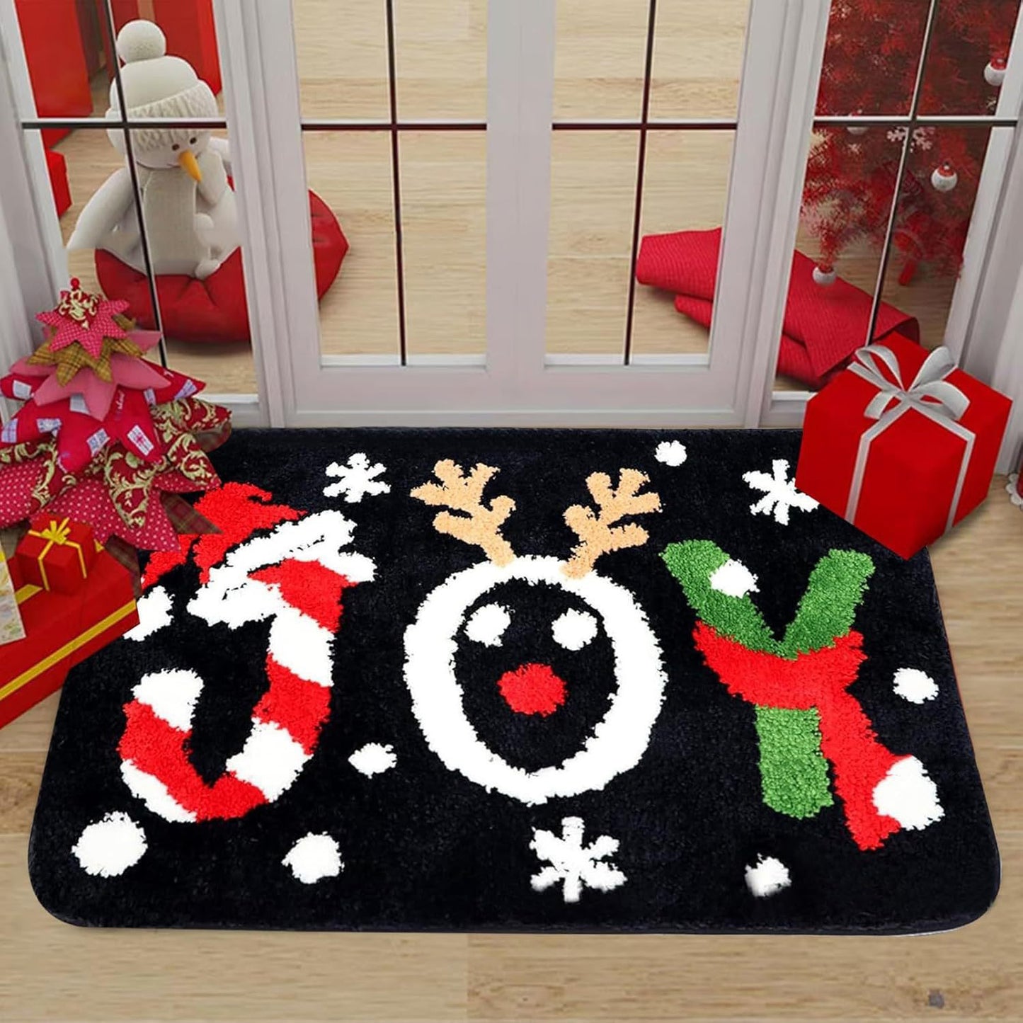 Christmas Snowflake Floor Mat