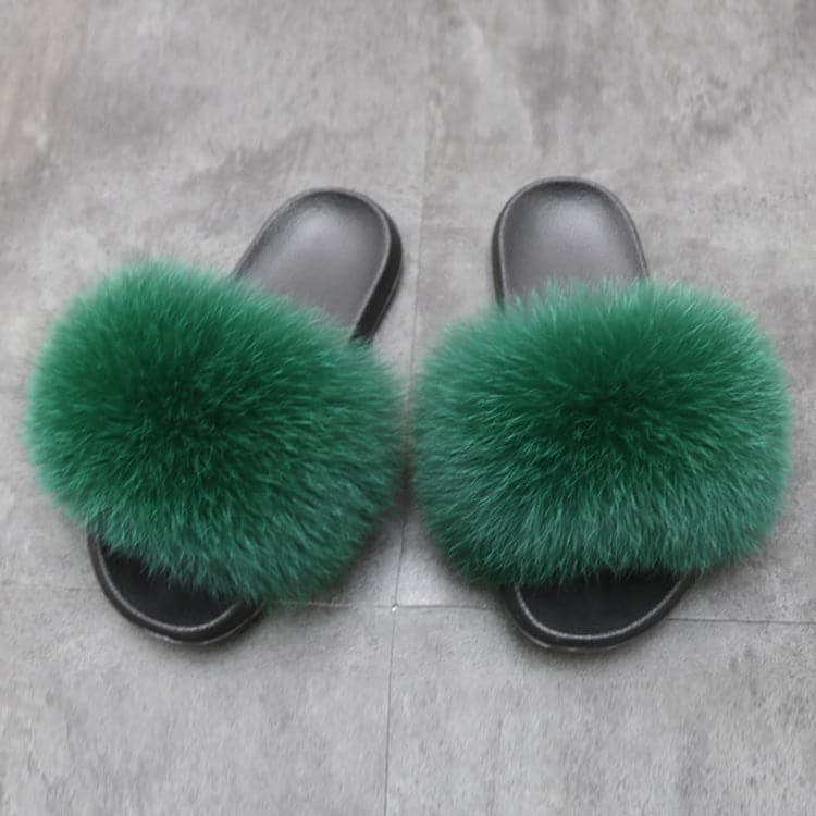 Tiosebon Fur Slippers - KOC