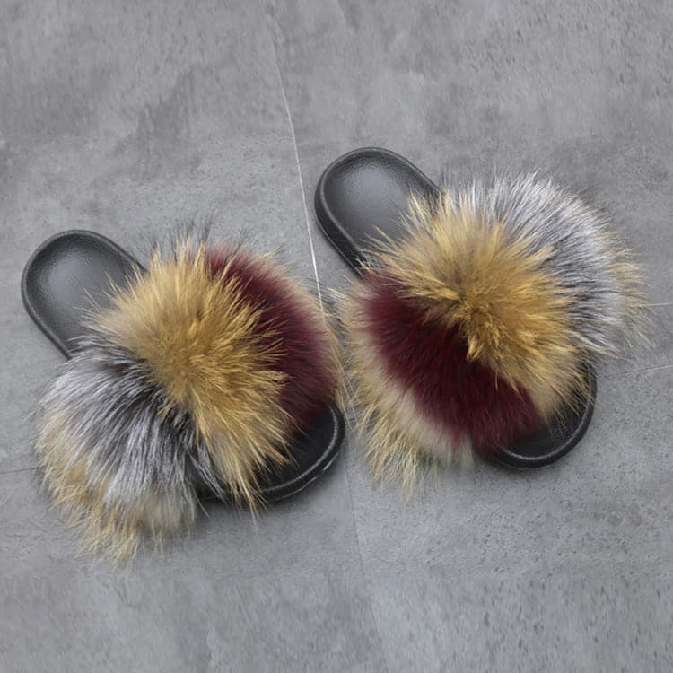 Tiosebon Fur Slippers - KOC