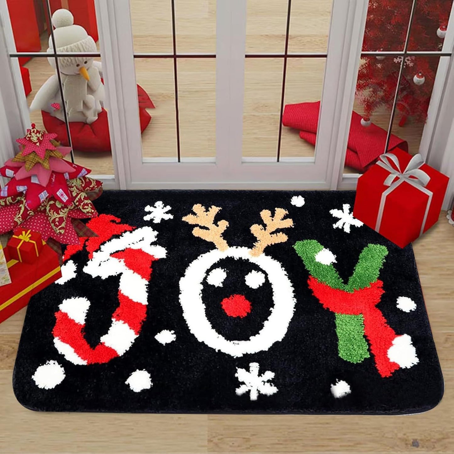 Christmas Snowflake Floor Mat