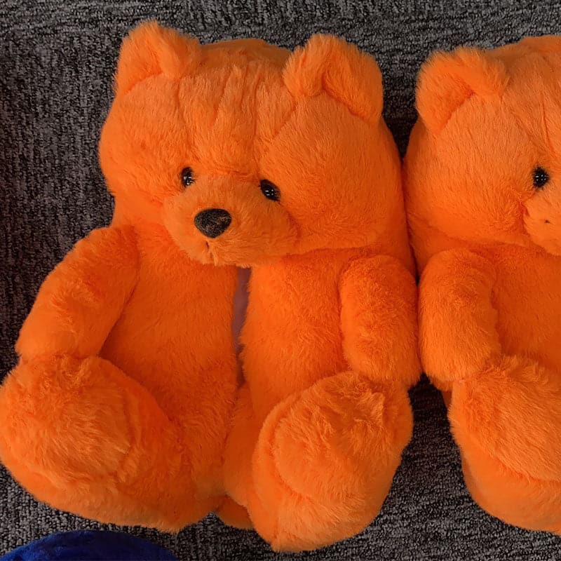 Lady teddy bear slippers - KOC