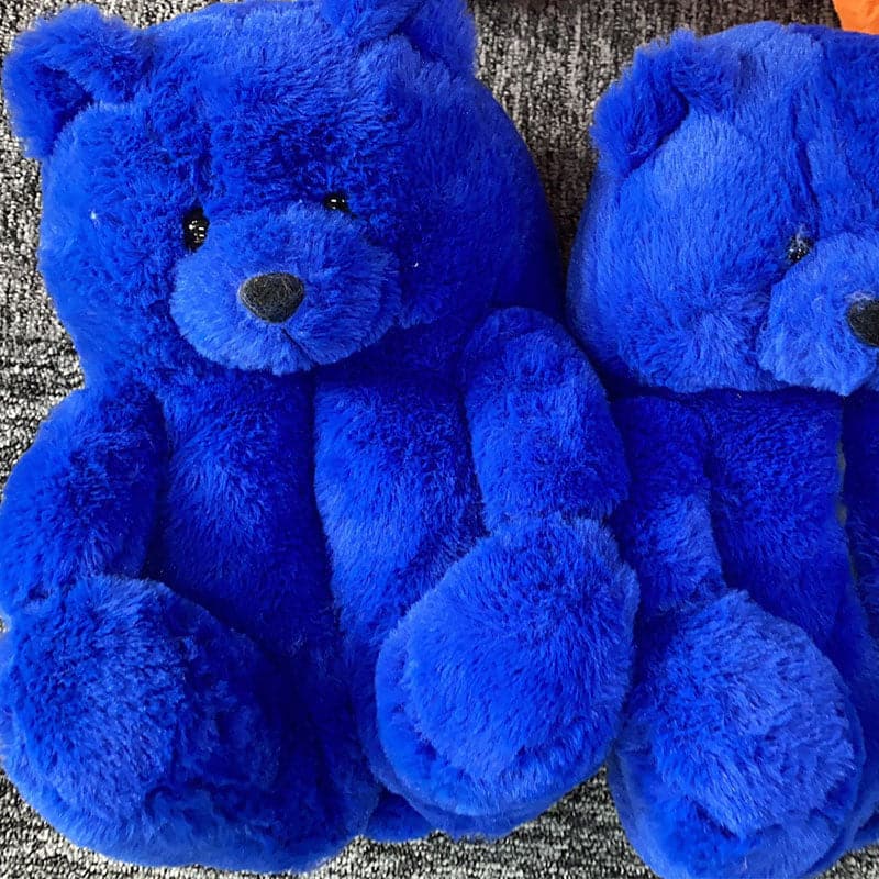Lady teddy bear slippers - KOC