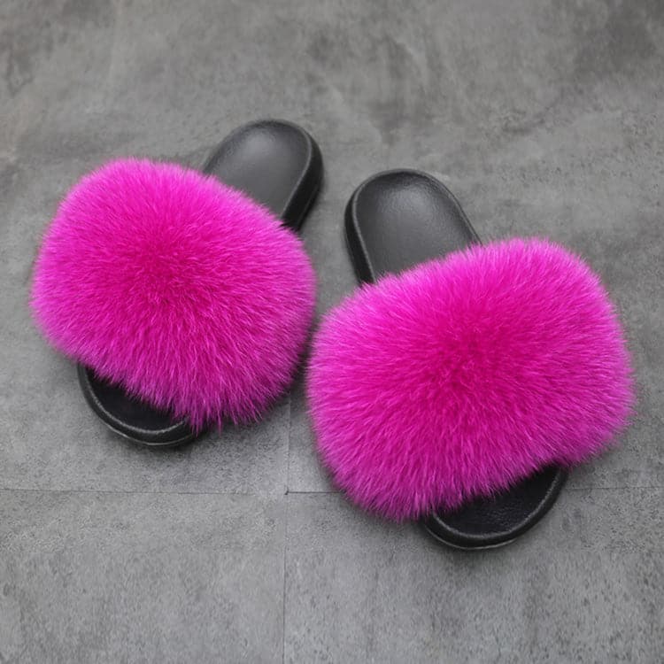 Tiosebon Fur Slippers - KOC