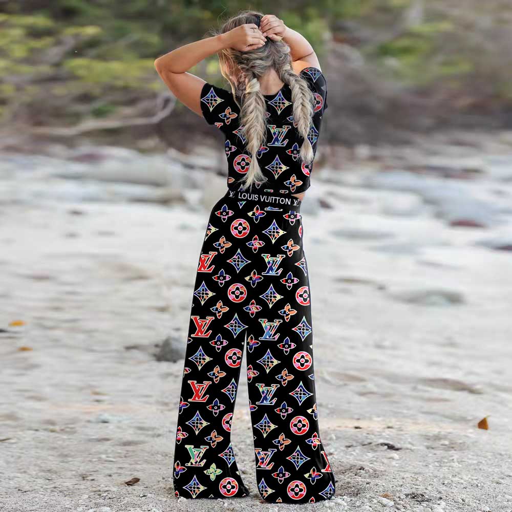 L//v Casual Print Suit