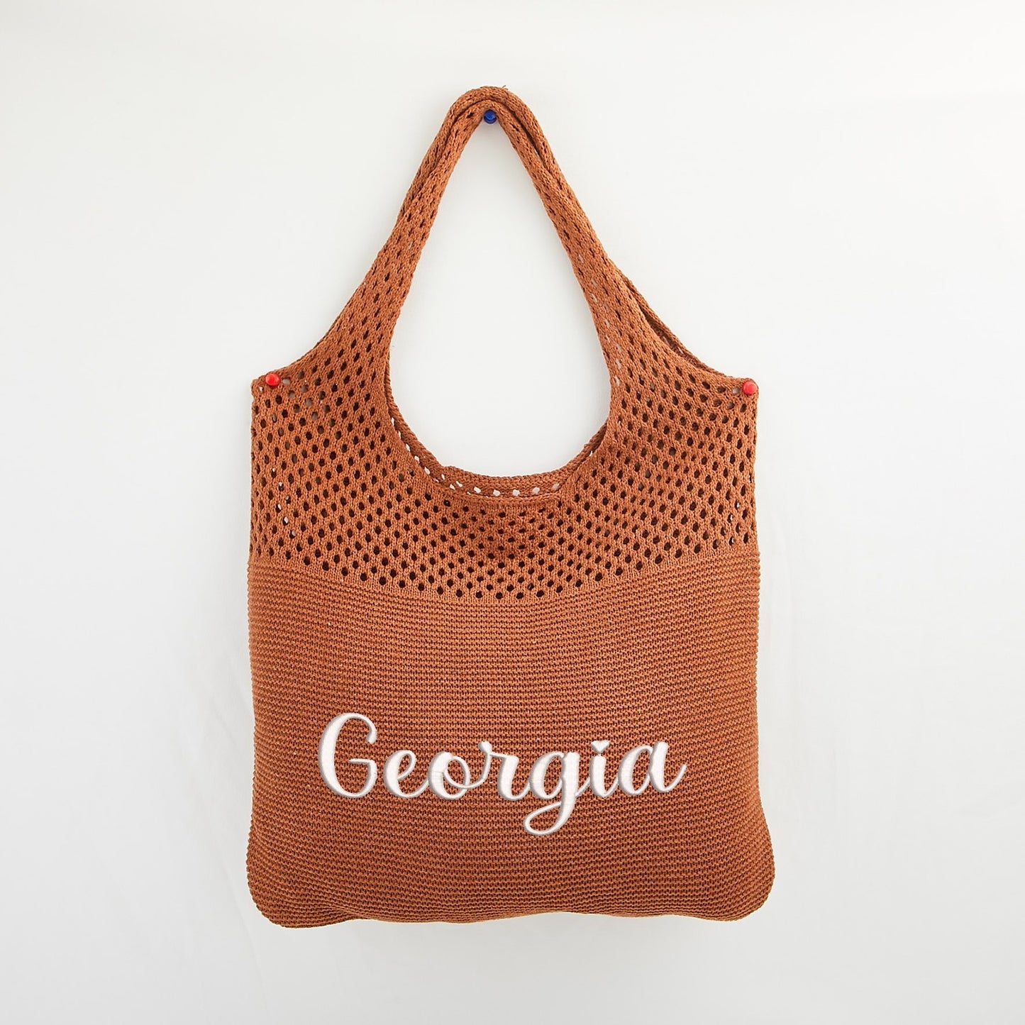 Custom Vintage Knitted Bag