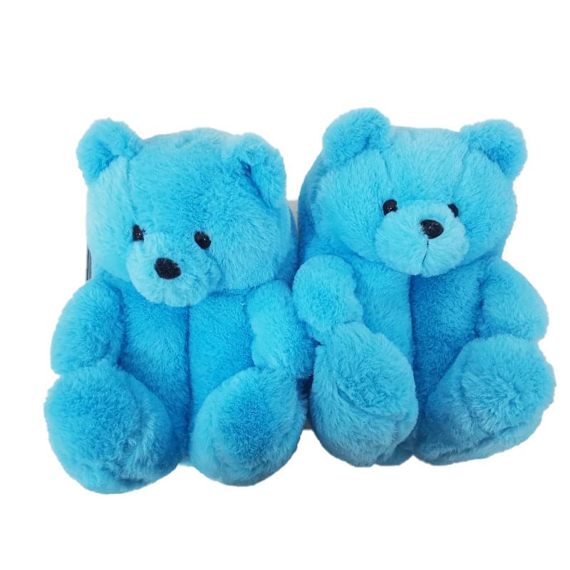 Lady teddy bear slippers - KOC