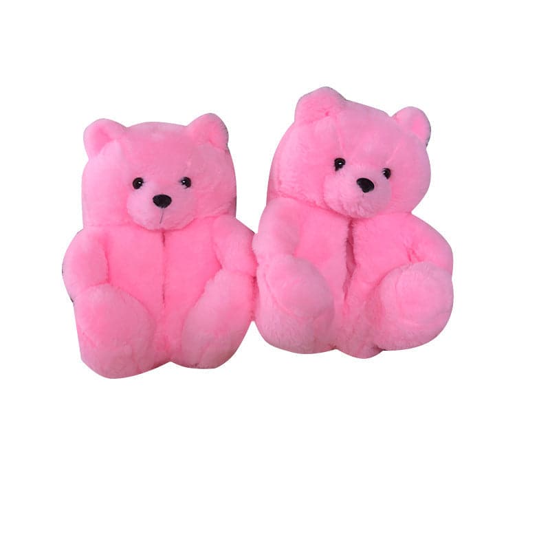Lady teddy bear slippers - KOC