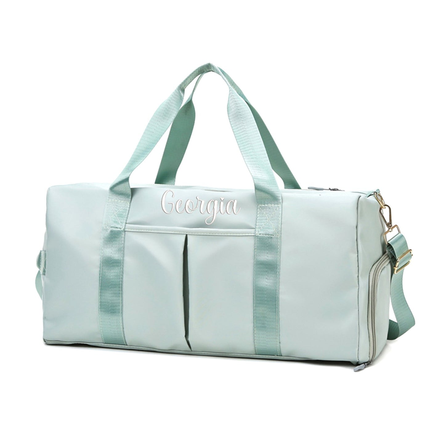 Custom Embroidered Name Yoga Bag