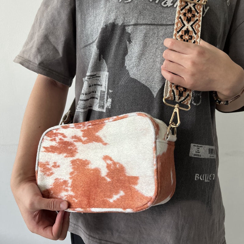 Cow Print Crossbody Bag