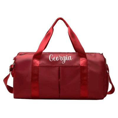 Custom Embroidered Name Yoga Bag