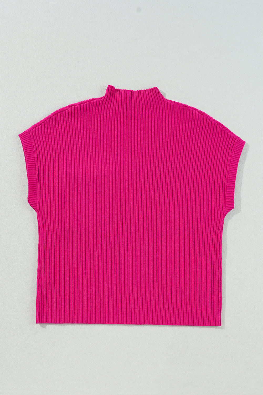 Pocket Ribbed Knit Sweater