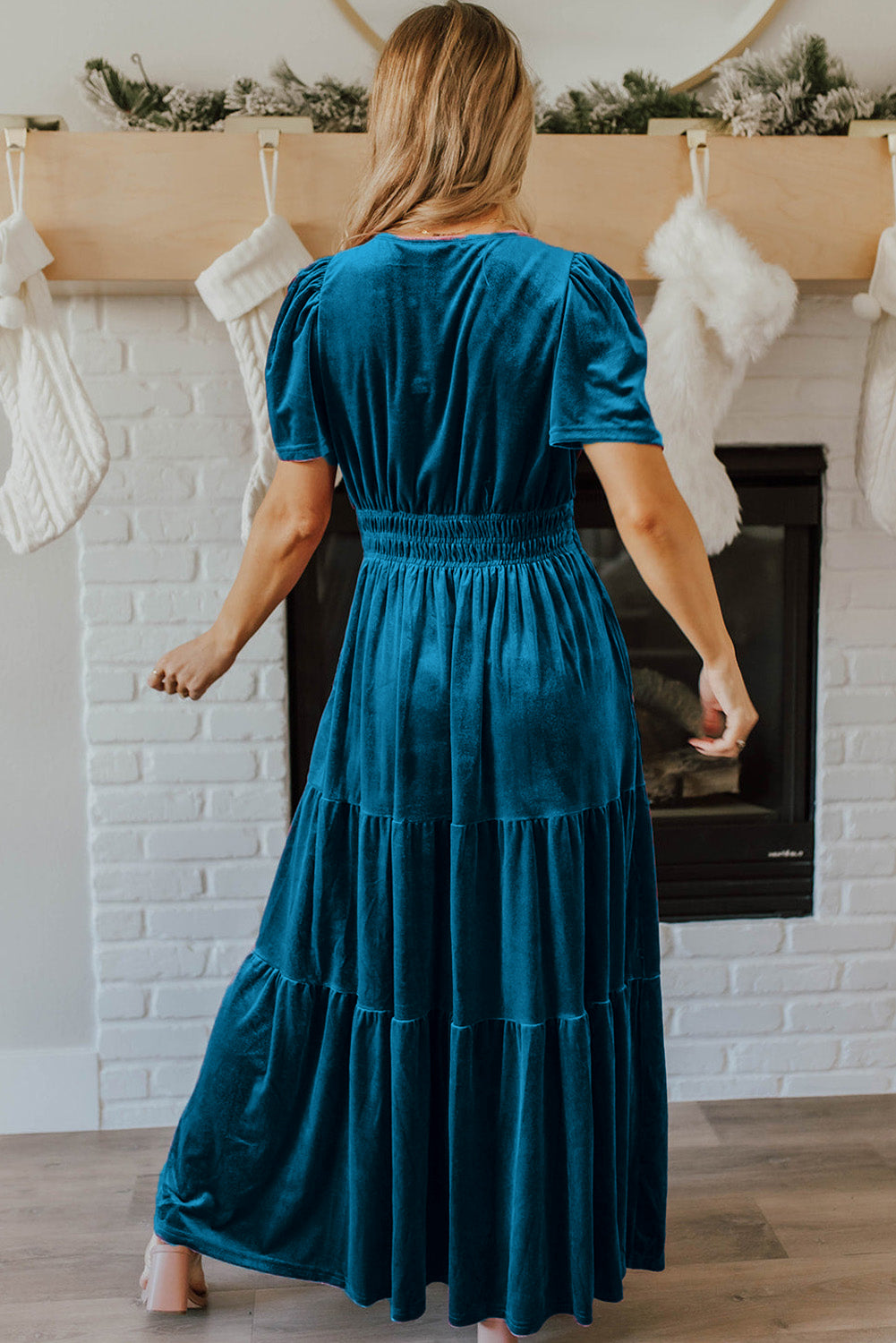 Velvet Maxi Dress