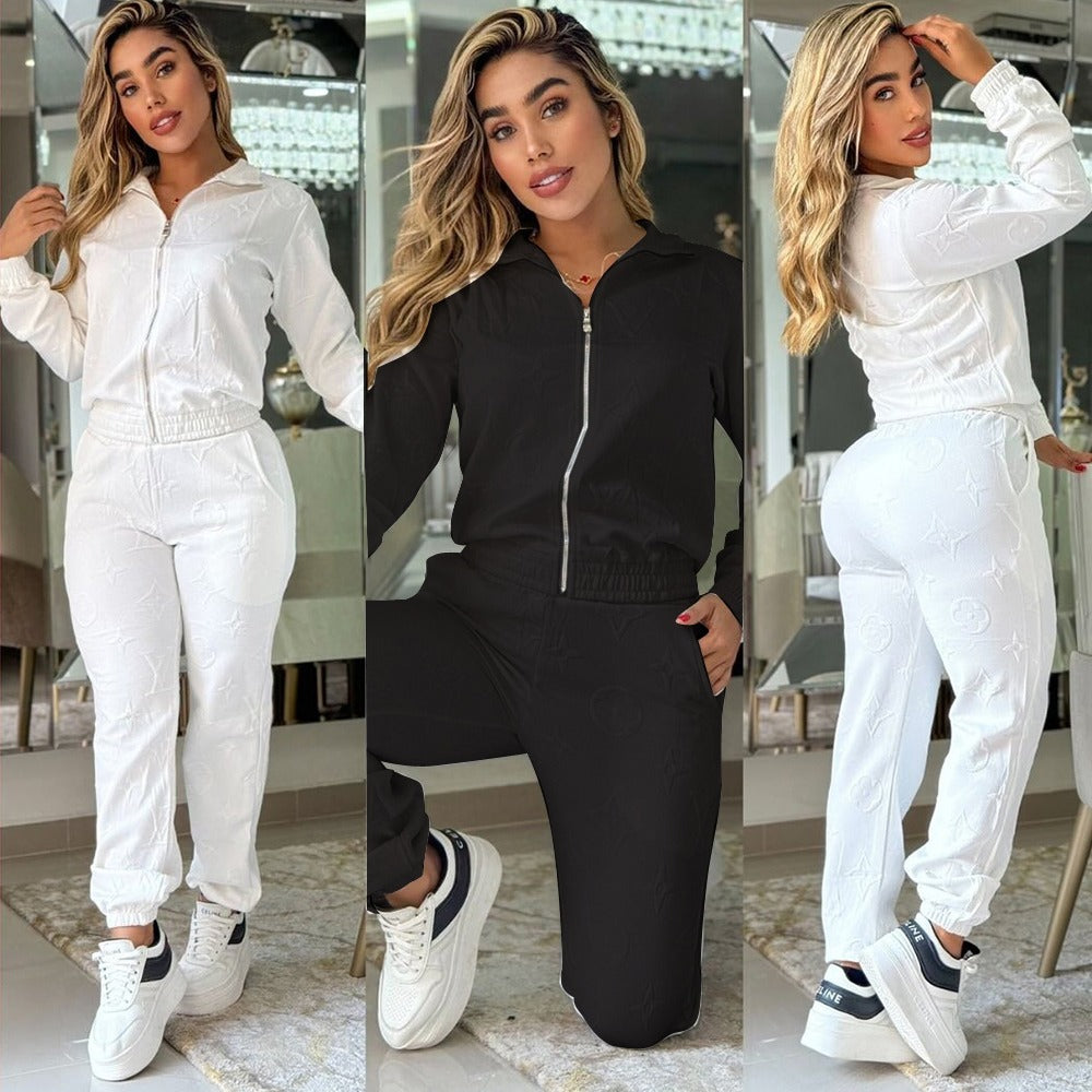 L//v Textured Two-piece Set