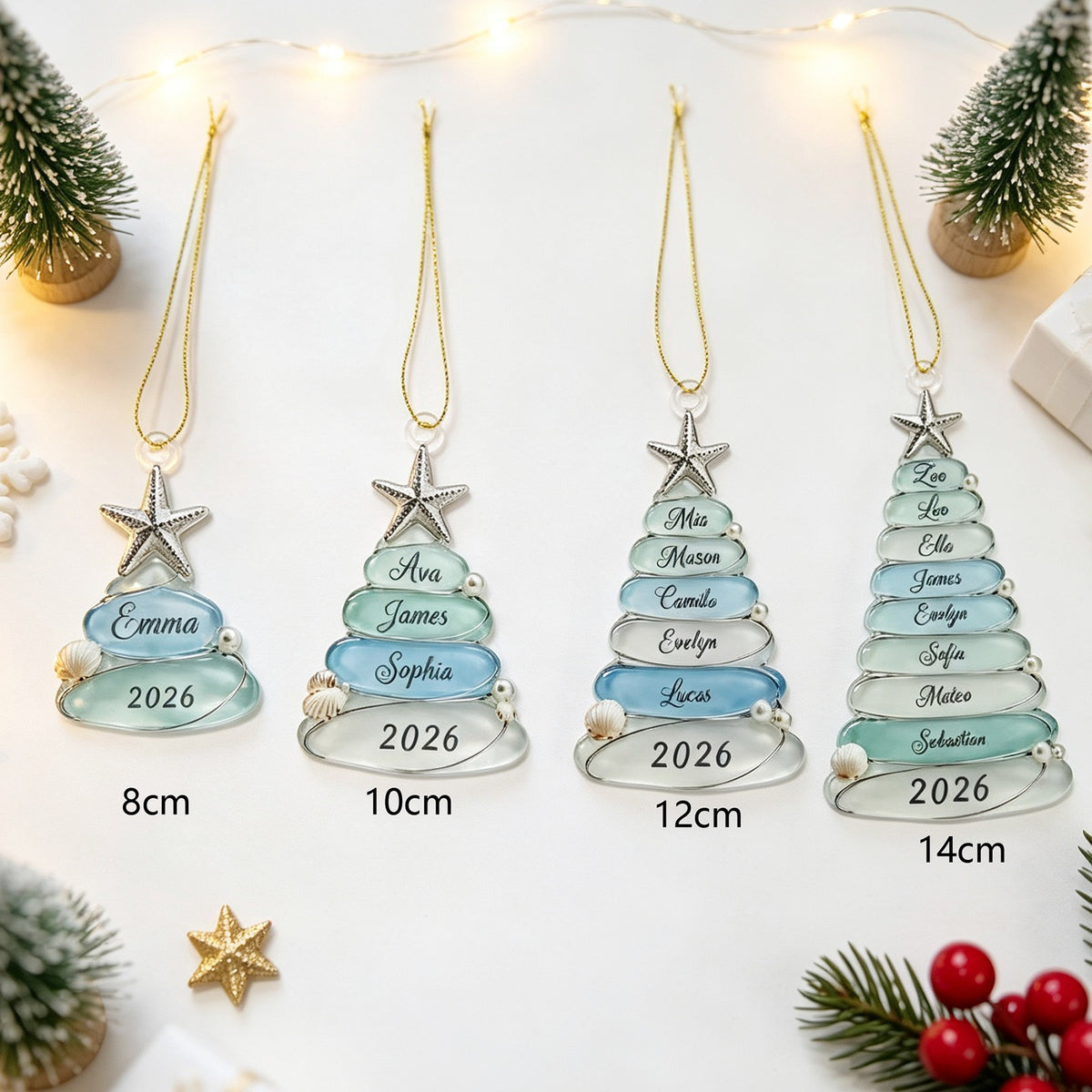 Custom Christmas Tree Ornament