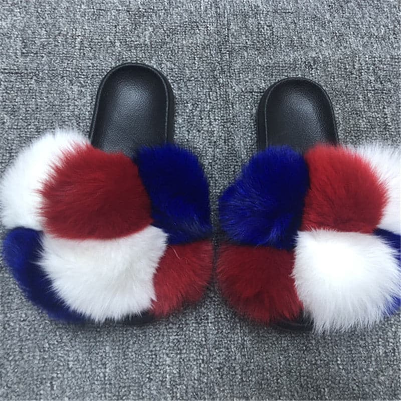 Tiosebon Fur Slippers - KOC