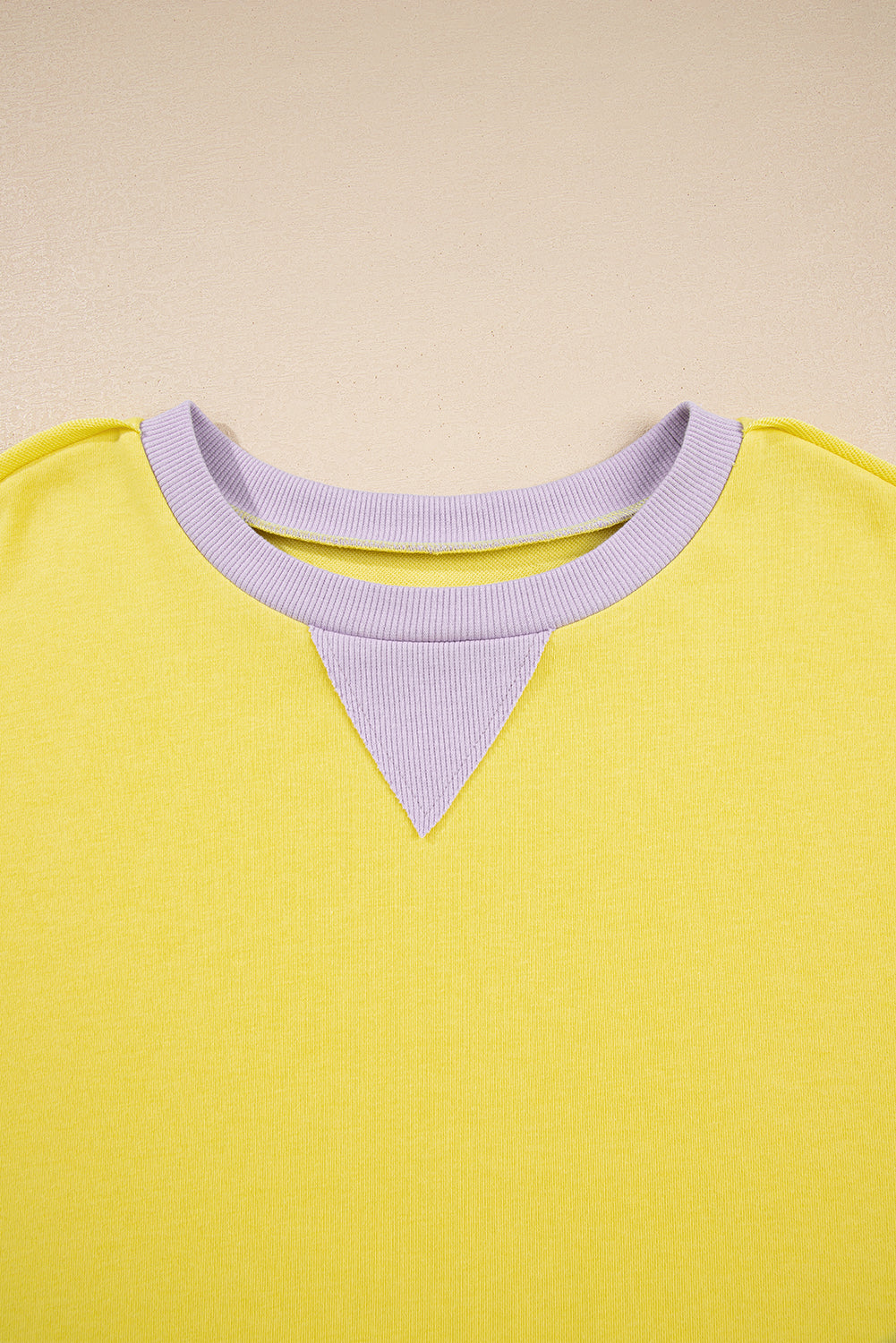 Striped Color Block Patchwork Crewneck Plus Size Pullover Sweatshirt