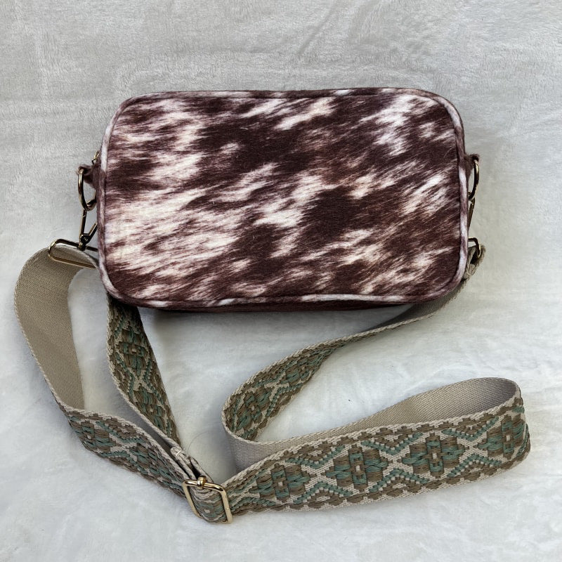 Cow Print Crossbody Bag