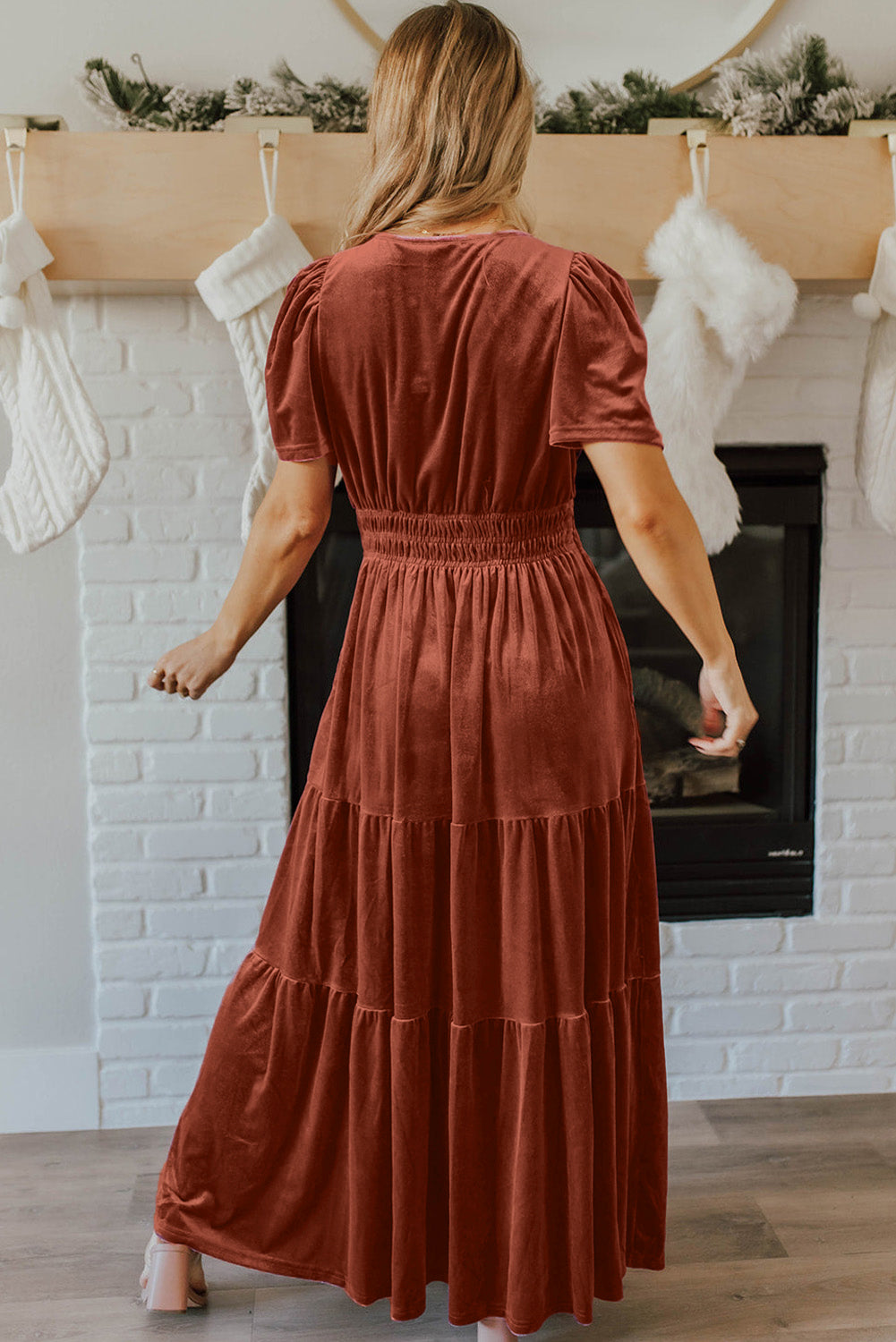 Velvet Maxi Dress