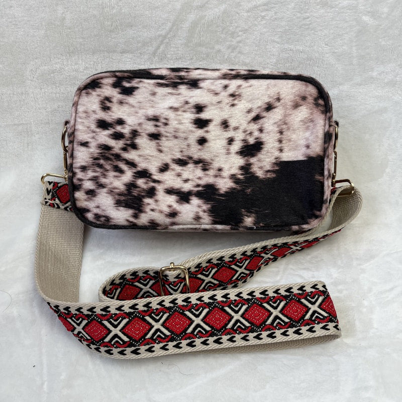 Cow Print Crossbody Bag
