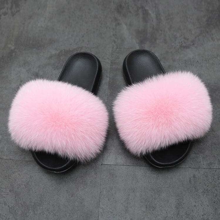 Tiosebon Fur Slippers - KOC