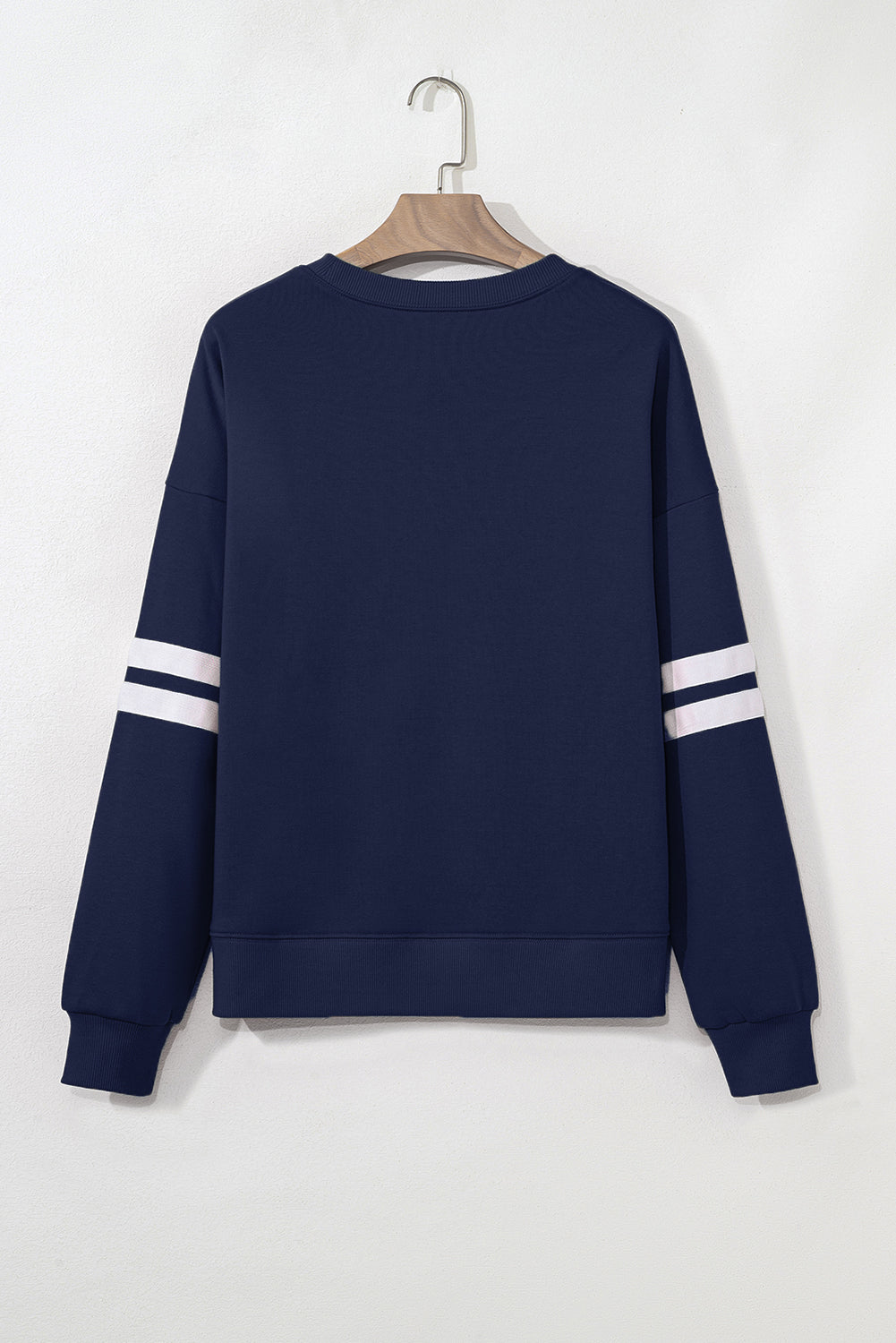 Number 23 Printed Oversize Varsity Sweatshirt