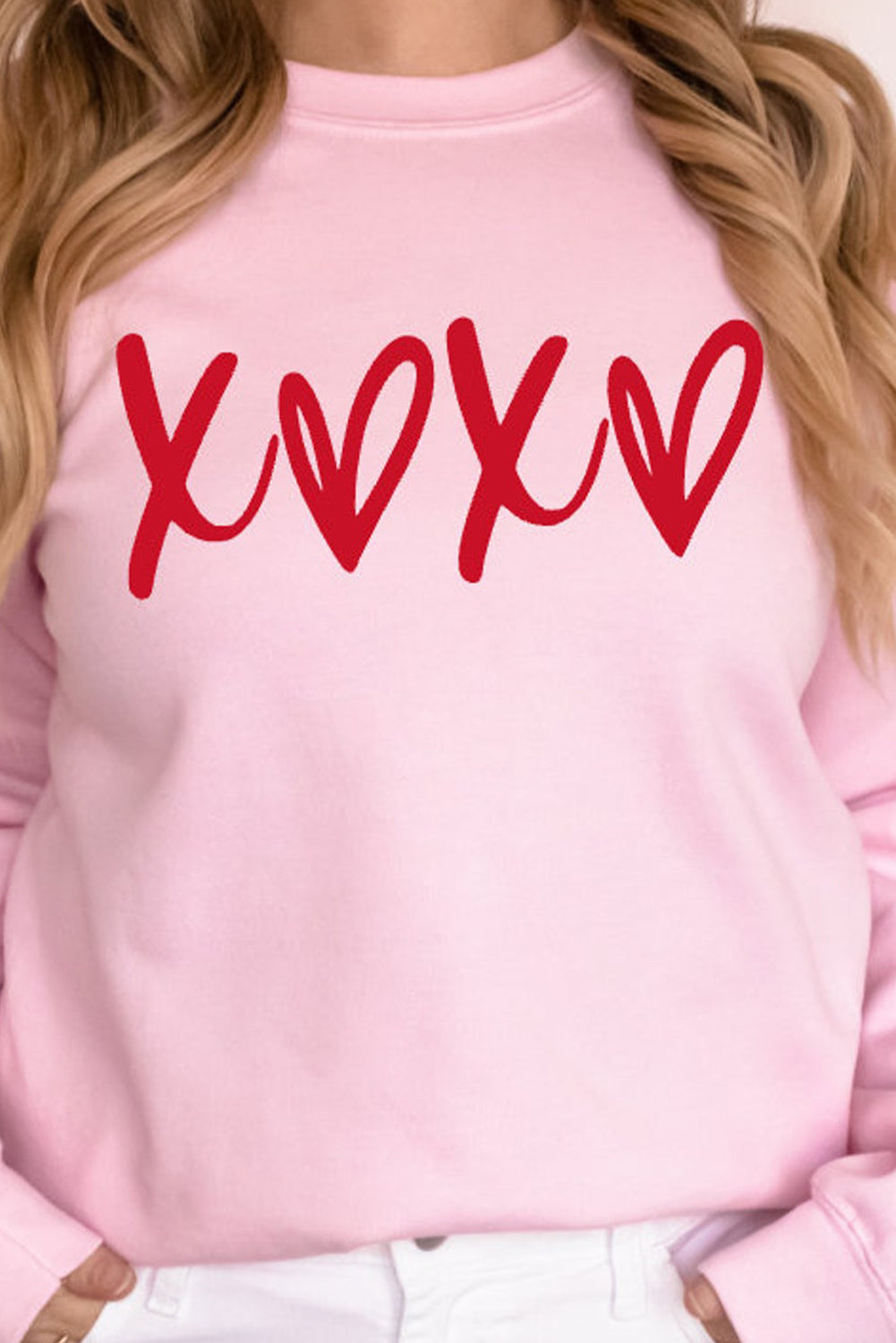 XOXO Pullover Sweatshirt