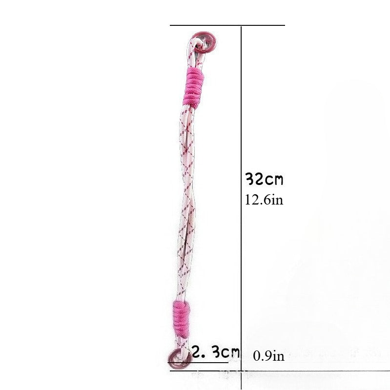Vibrant Braided Rope Keychain/Bag Charm/Phone Lanyard