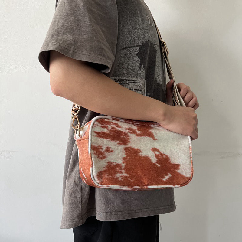 Cow Print Crossbody Bag