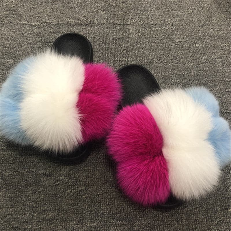 Tiosebon Fur Slippers - KOC