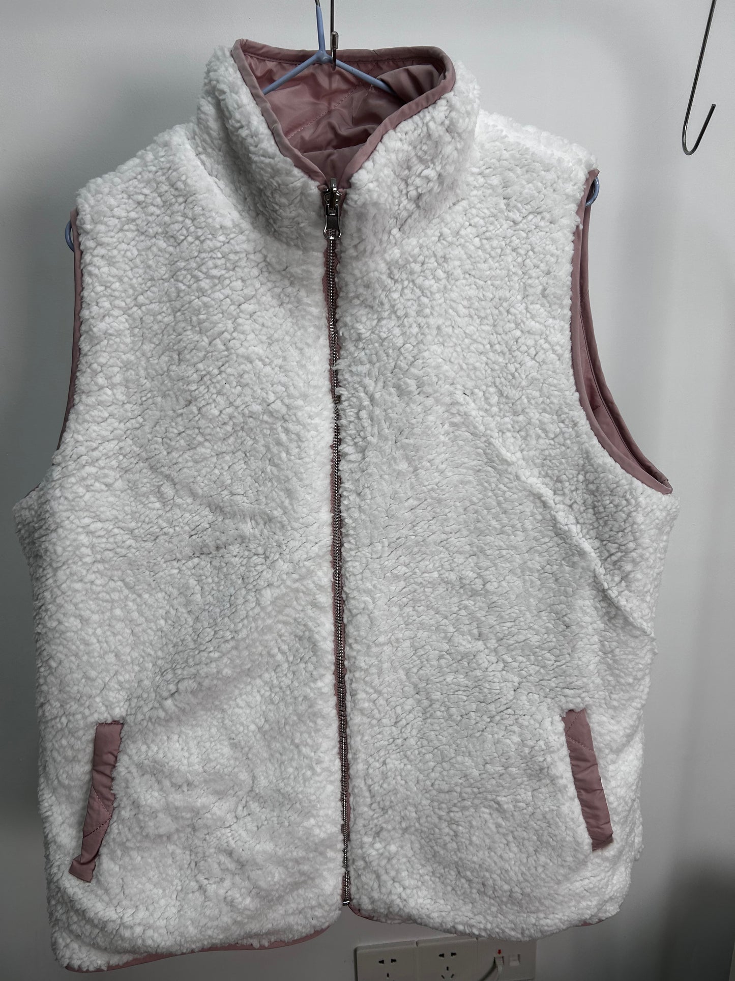 Fleece Lined Quilted Vest Coats