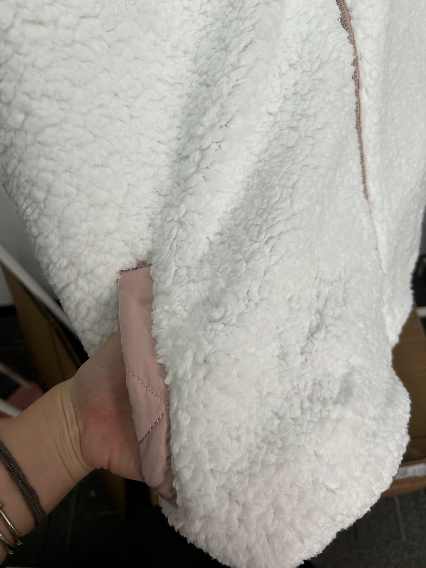 Fleece Lined Quilted Vest Coats