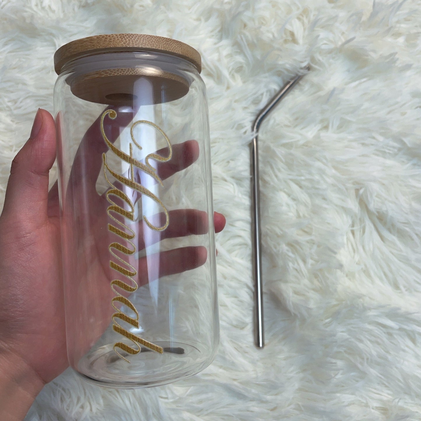 Customize-Name Drinking Glass