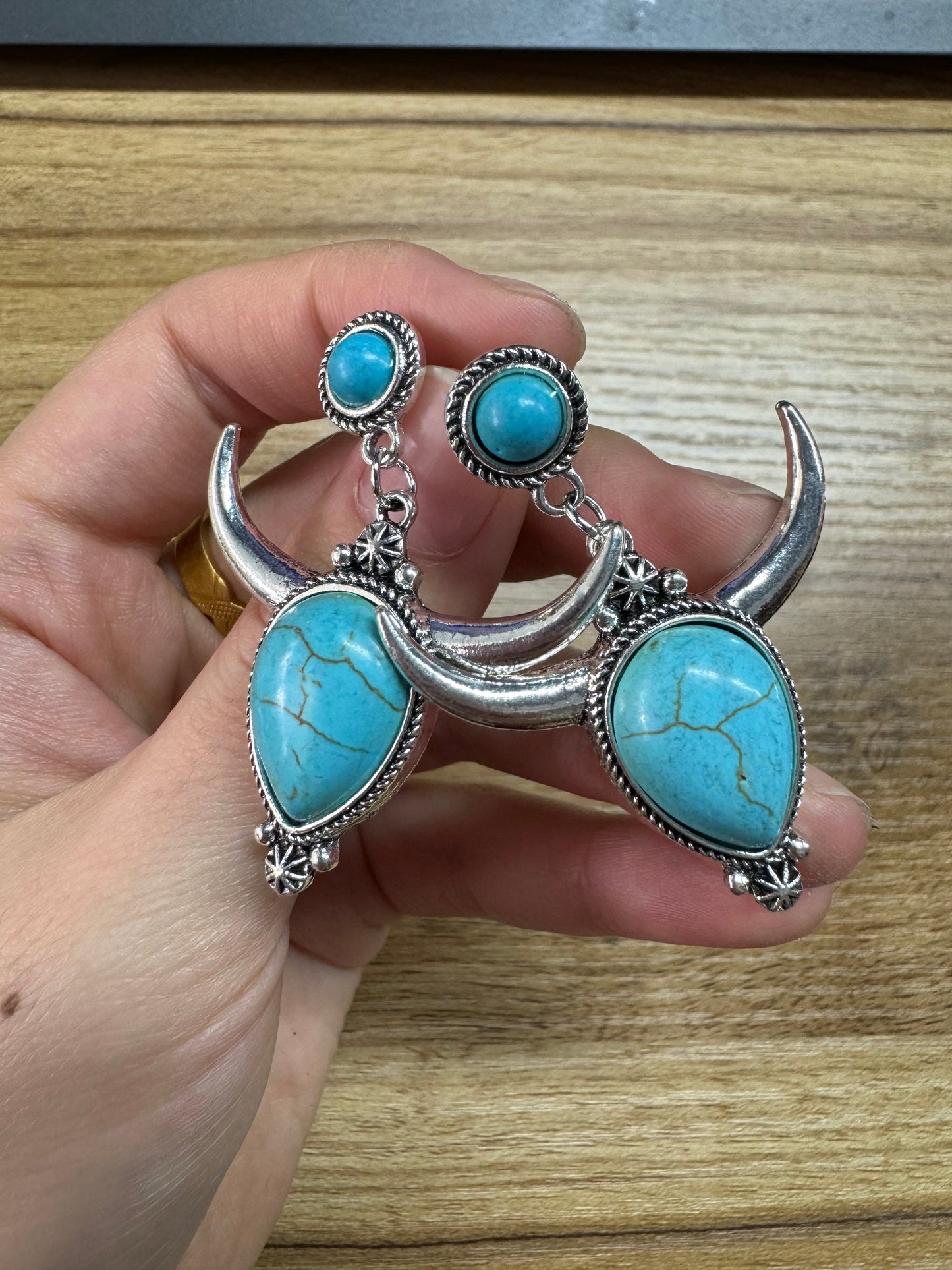 New Western Style Earrings-2pcs