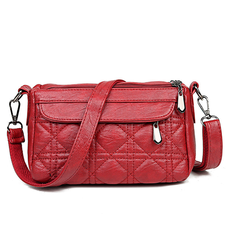 Vintage Quilt Crossbody Bag