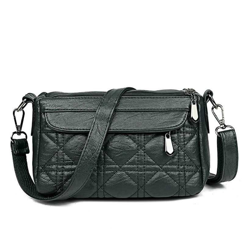 Vintage Quilt Crossbody Bag
